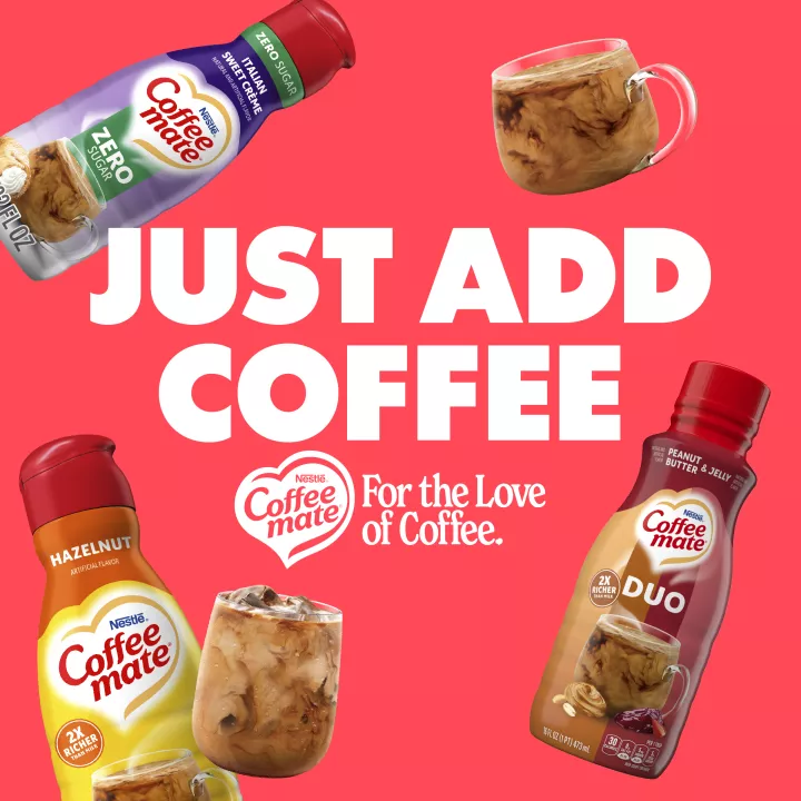 Peanut Butter + Jelly Duo Liquid Coffee Creamer