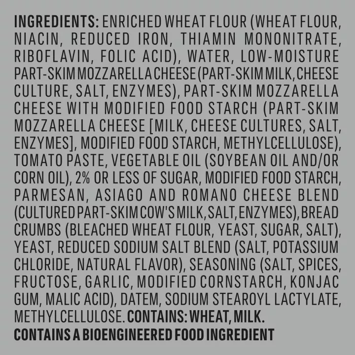 Four Cheese Personal Pizza