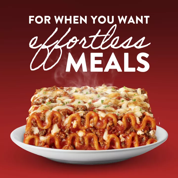 Lasagna with Meat & Sauce