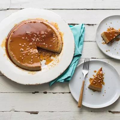 Walnut Flan